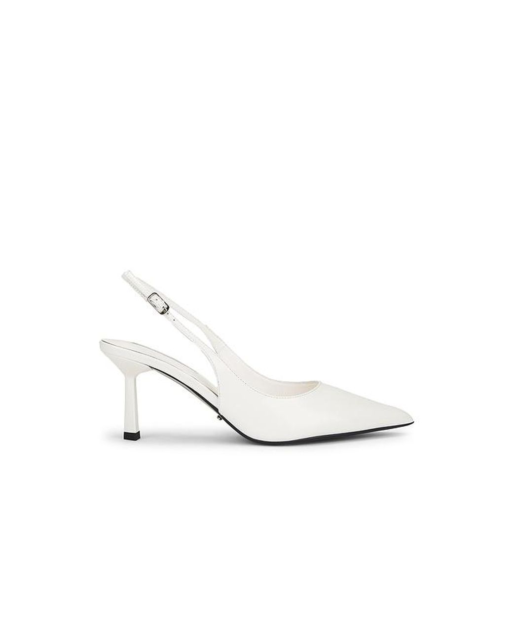 Tony Bianco White Baz Pump