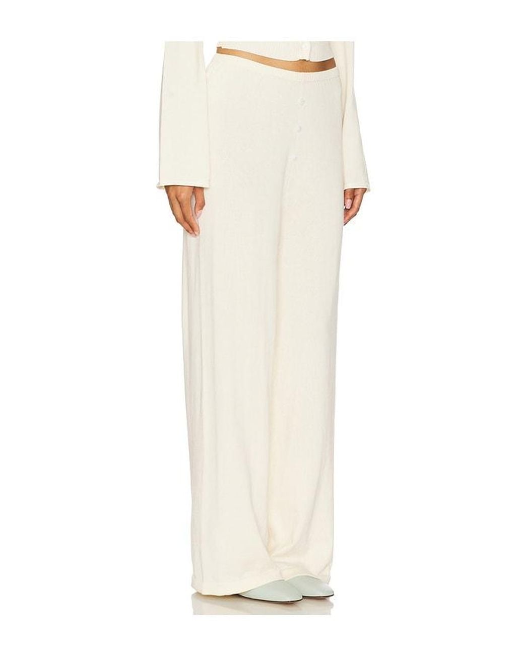 SNDY'S Natural X Revolve August Button Pants