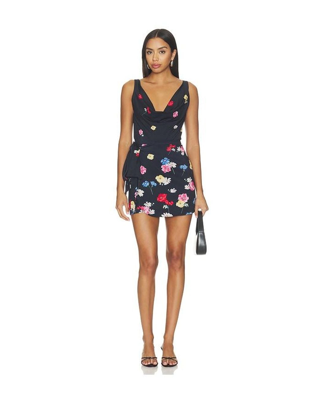 Show Me Your Mumu Blue Callie Cowl Dress