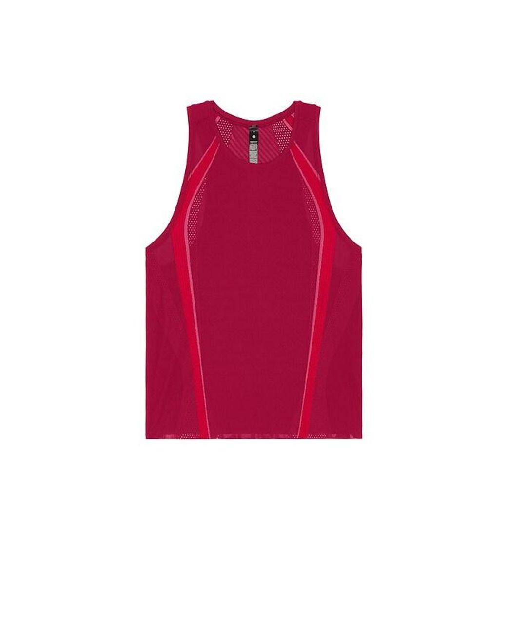 lululemon athletica Red Fast And Free Airflow Tank for men