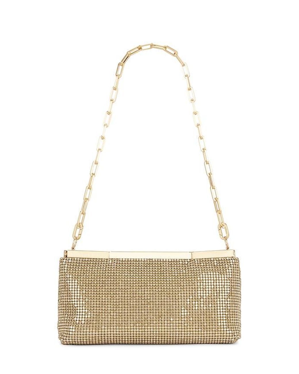 Cult Gaia White Felice Clutch