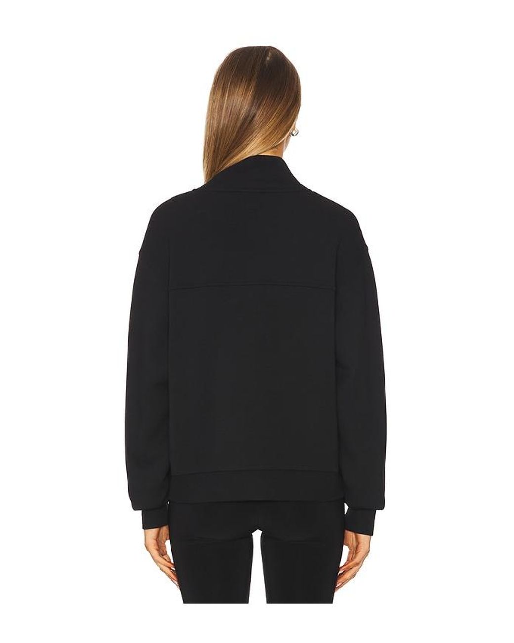Varley Black Celeste Button Through Cardigan