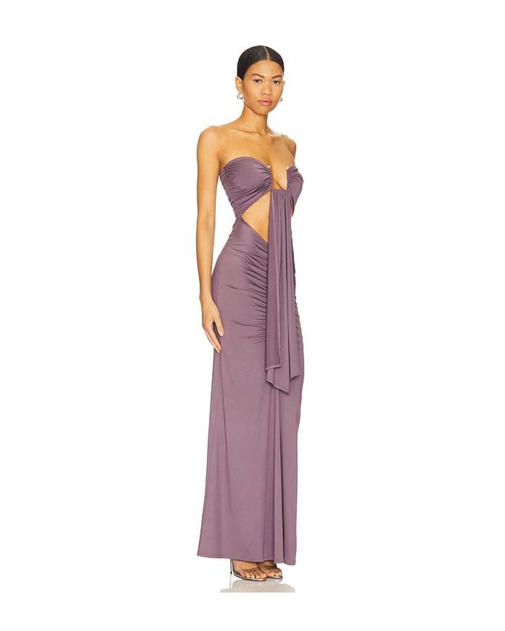 superdown Purple Rosy Maxi Dress
