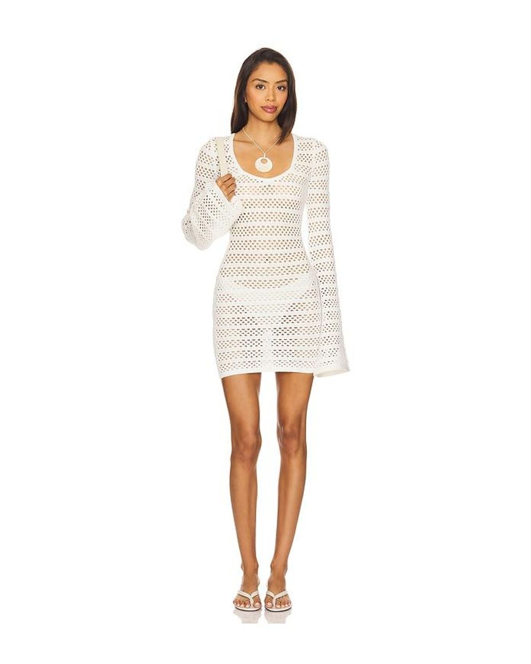SER.O.YA White Sophie Dress