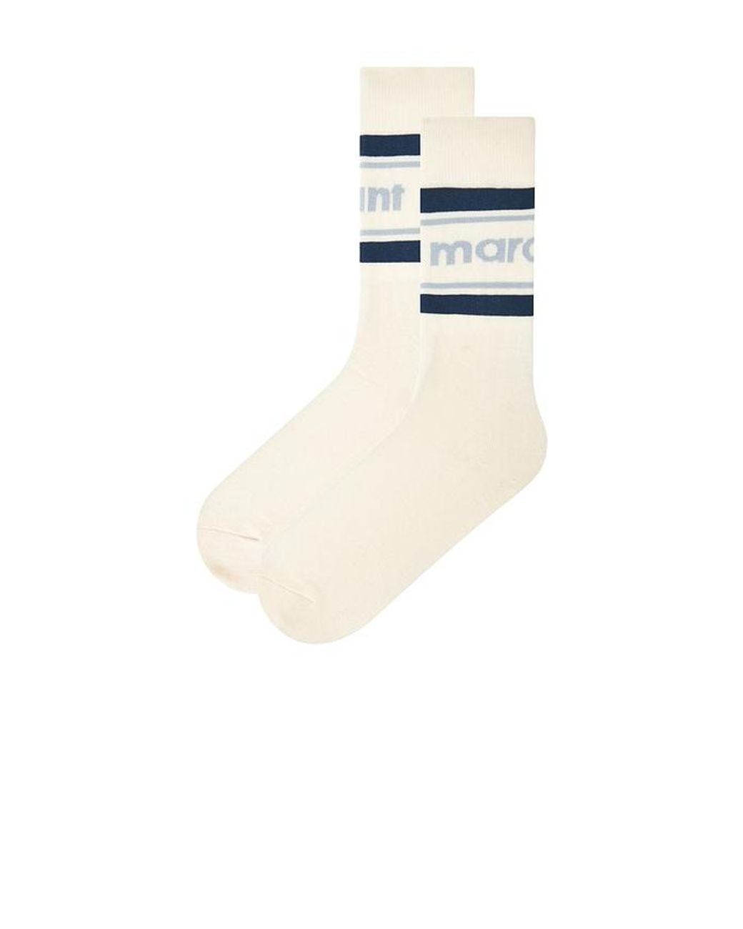 Isabel Marant White Dona Socks