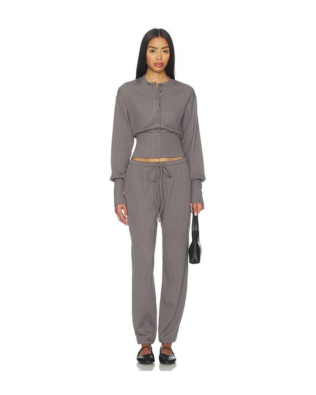 Lovers + Friends Gray Olivia Pant