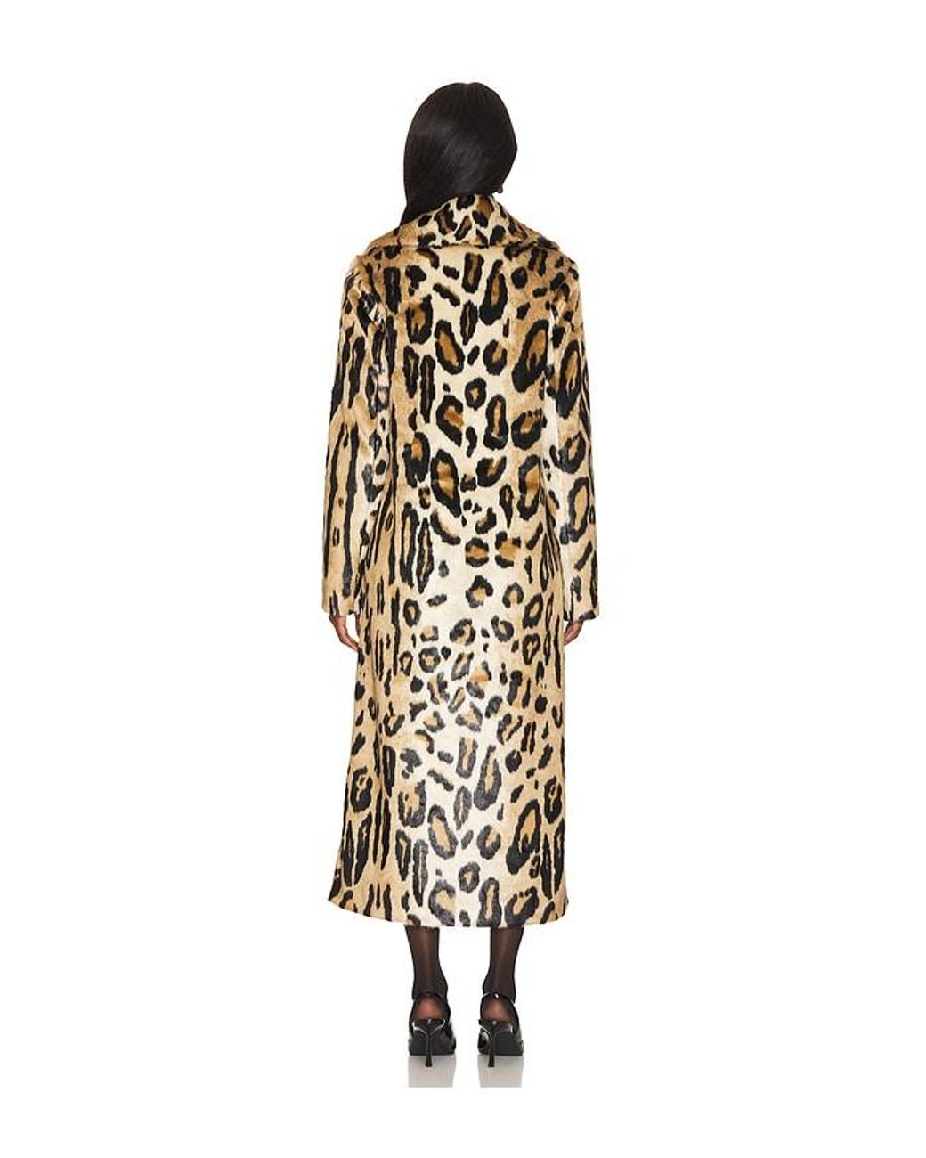 Show Me Your Mumu Multicolor Miss Cindy Faux Fur Overcoat