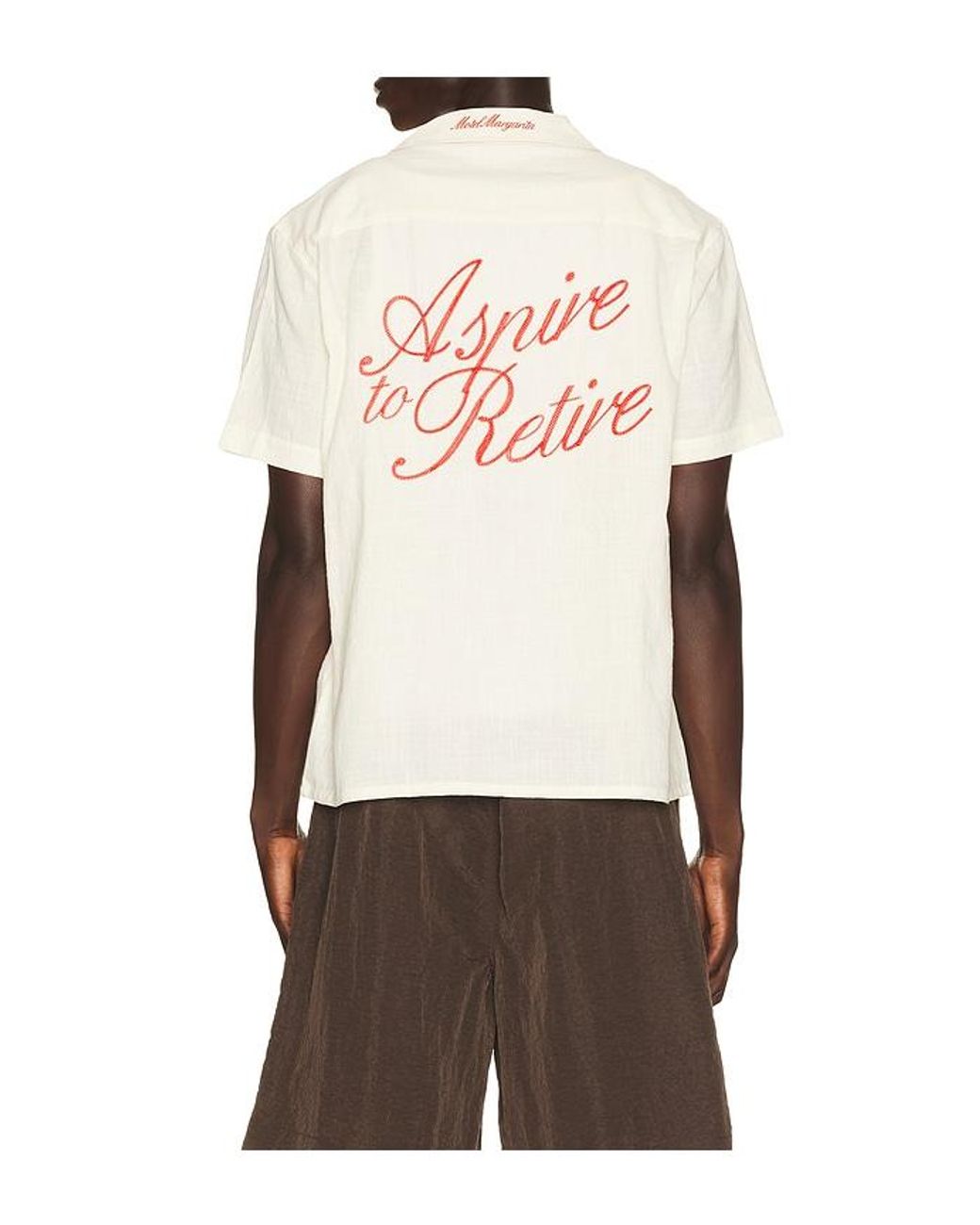 Motel Margarita Natural Aspire Shirt for men