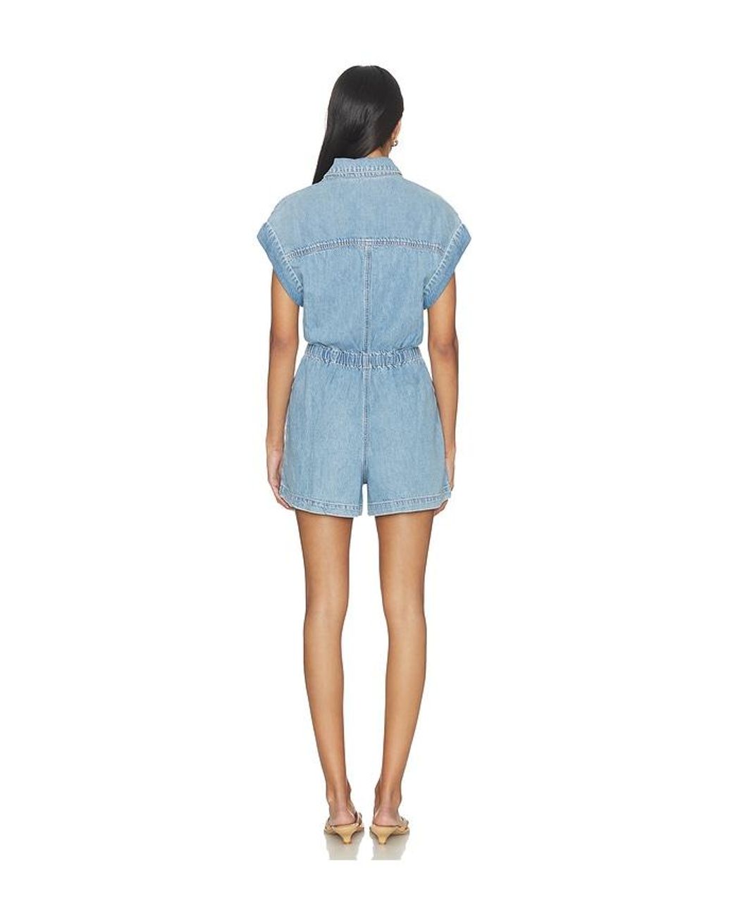 PAIGE Blue Maliah Romper