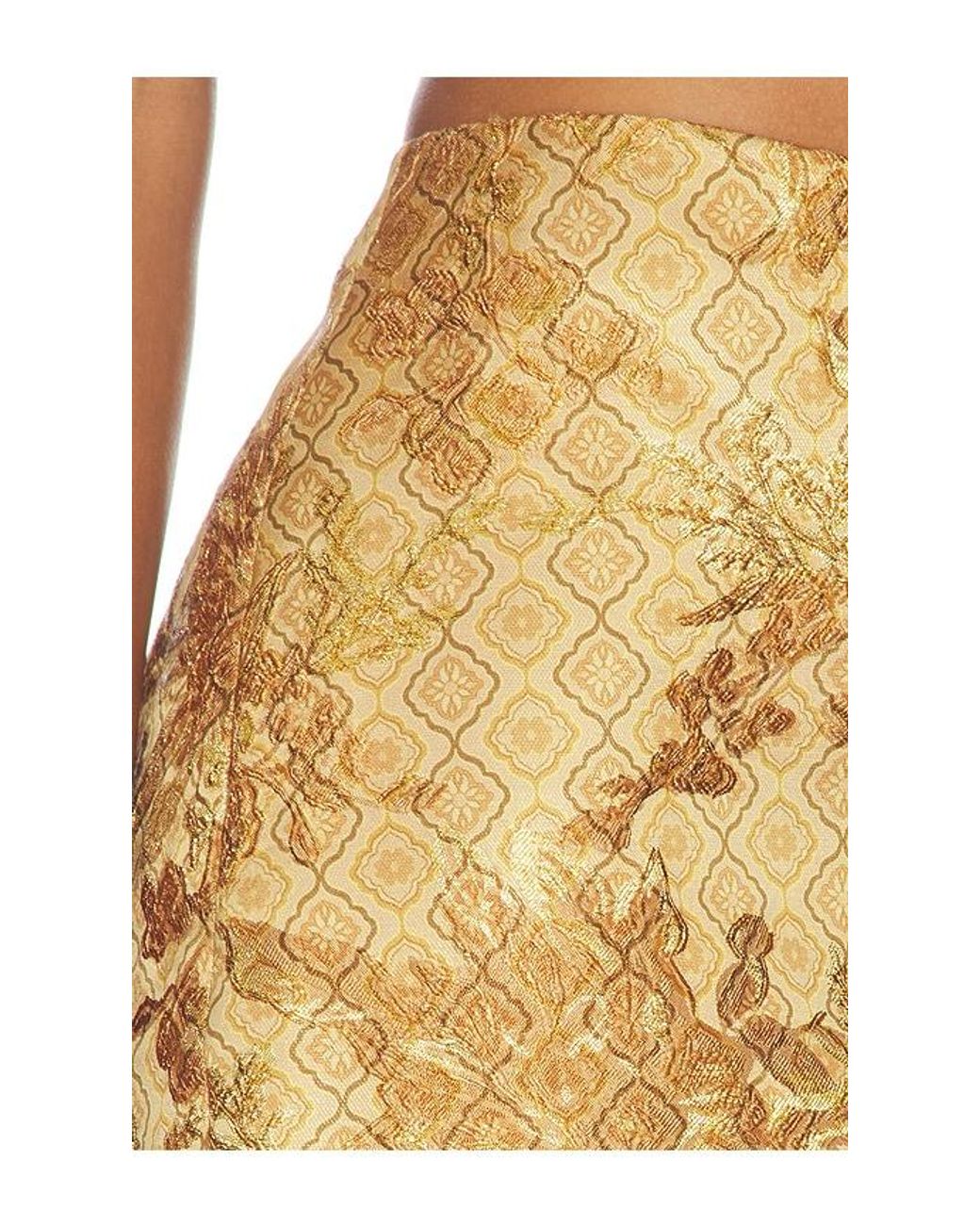 Hemant & Nandita Natural Mini Skirt