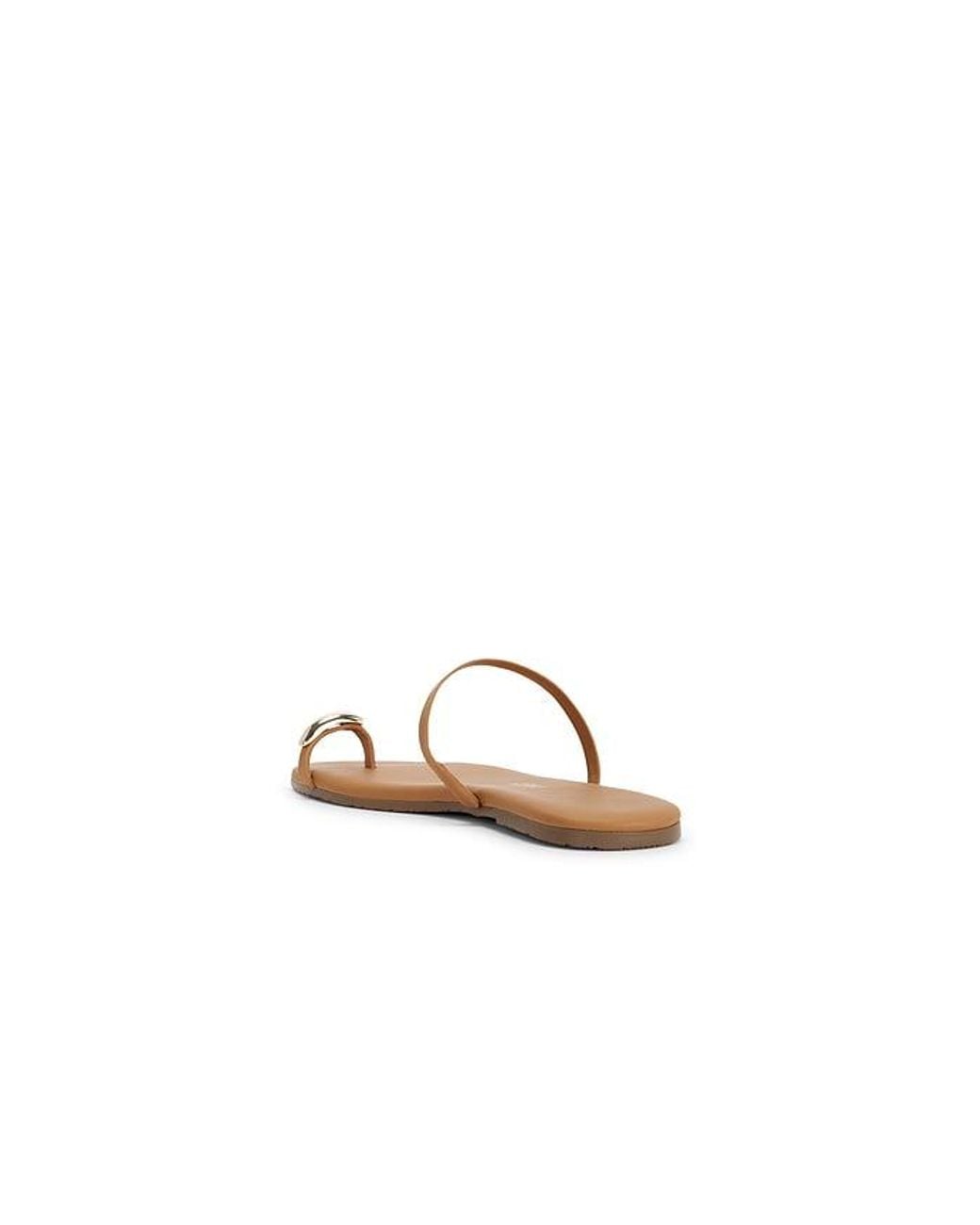 TKEES White Colette Sandal