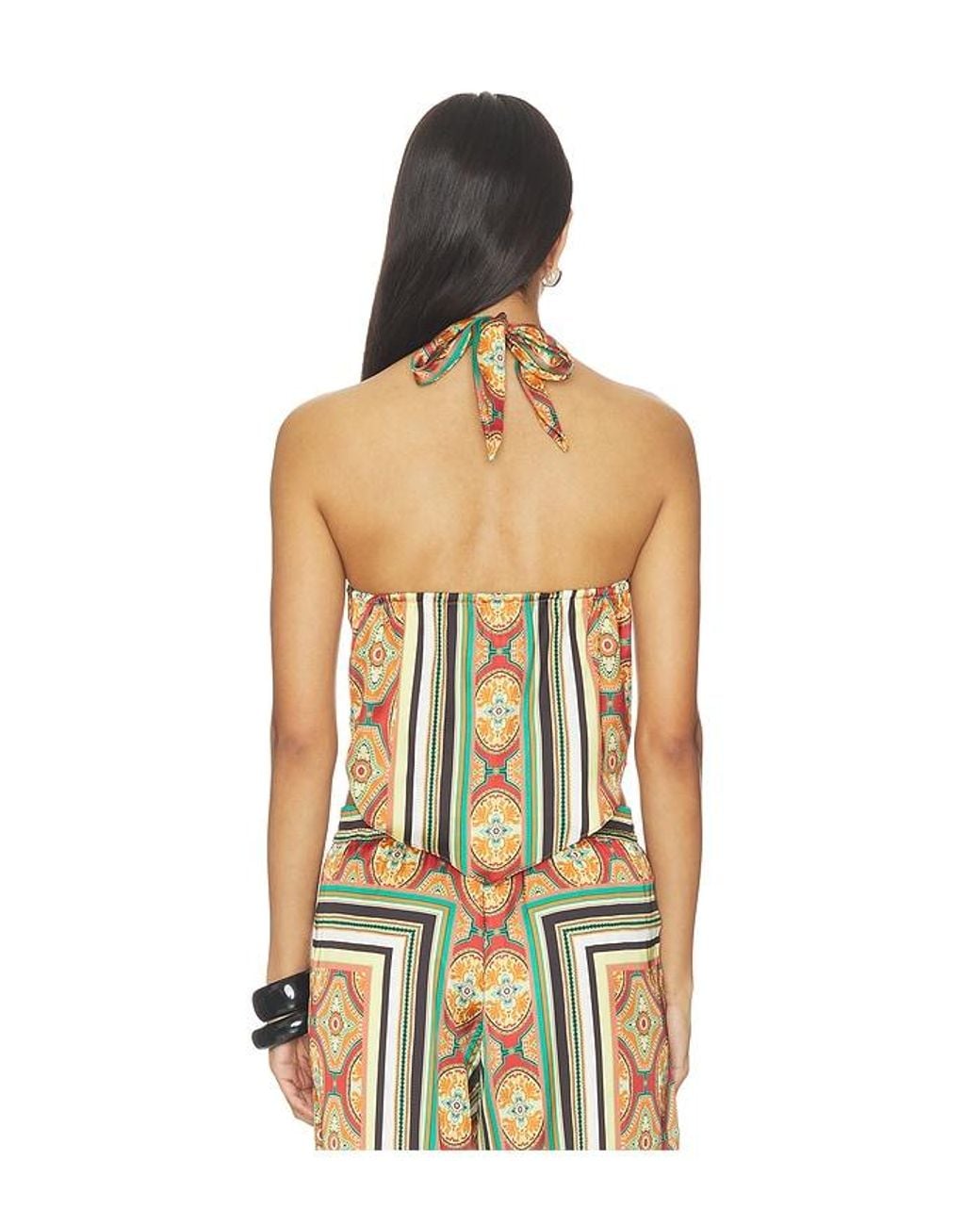 Gem Top en Rust MISA Los Angles en coloris Multicolor