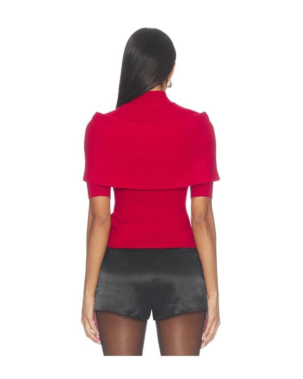 Lovers + Friends Red Emmah Twist Front Sweater