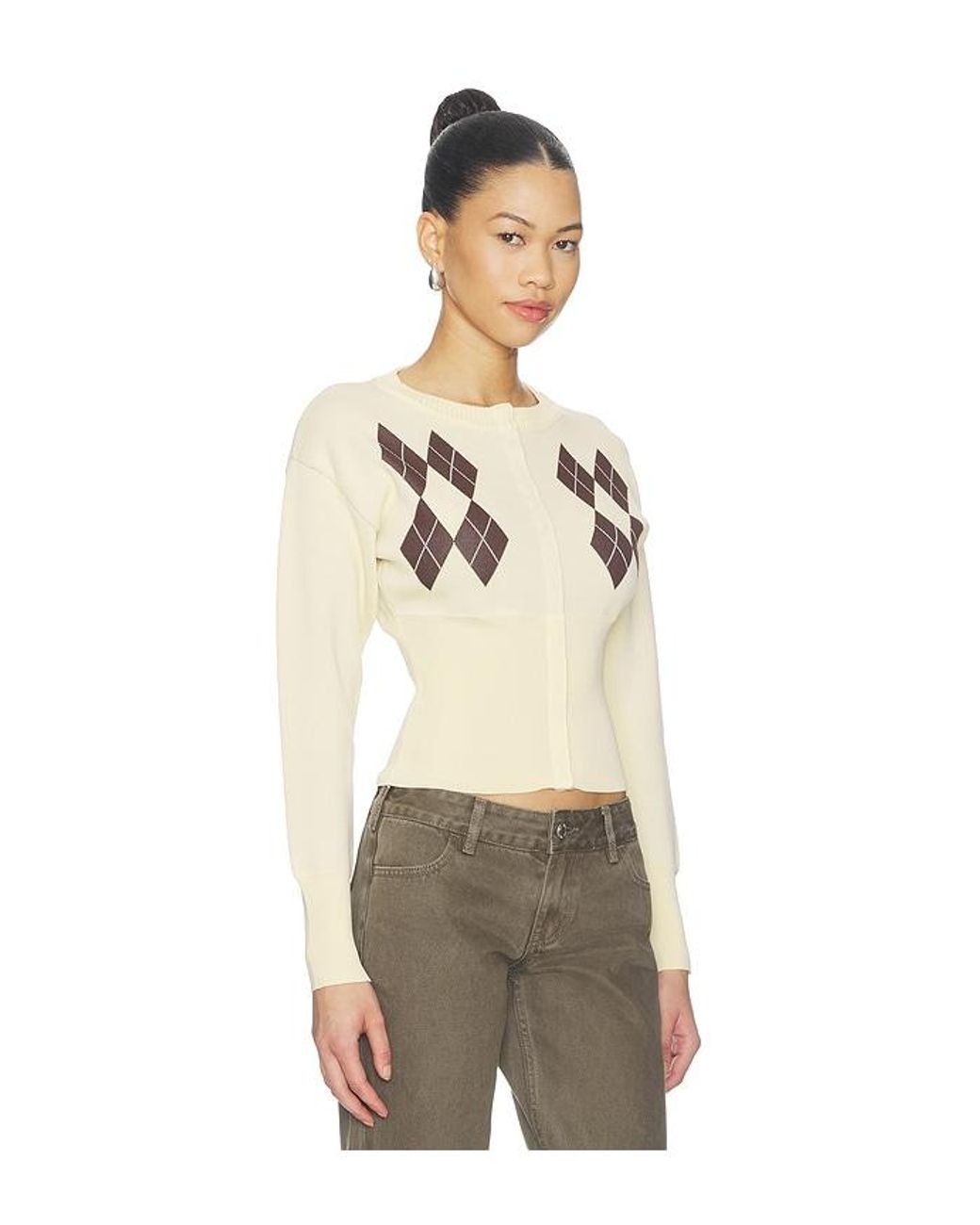 ALL THE WAYS Natural Kourtney Cardigan