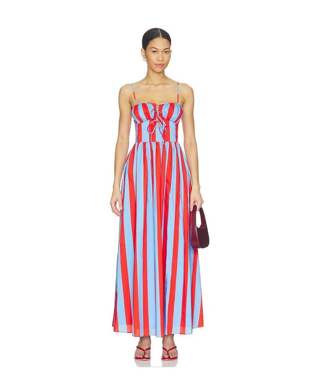 Line & Dot White Primo Dress