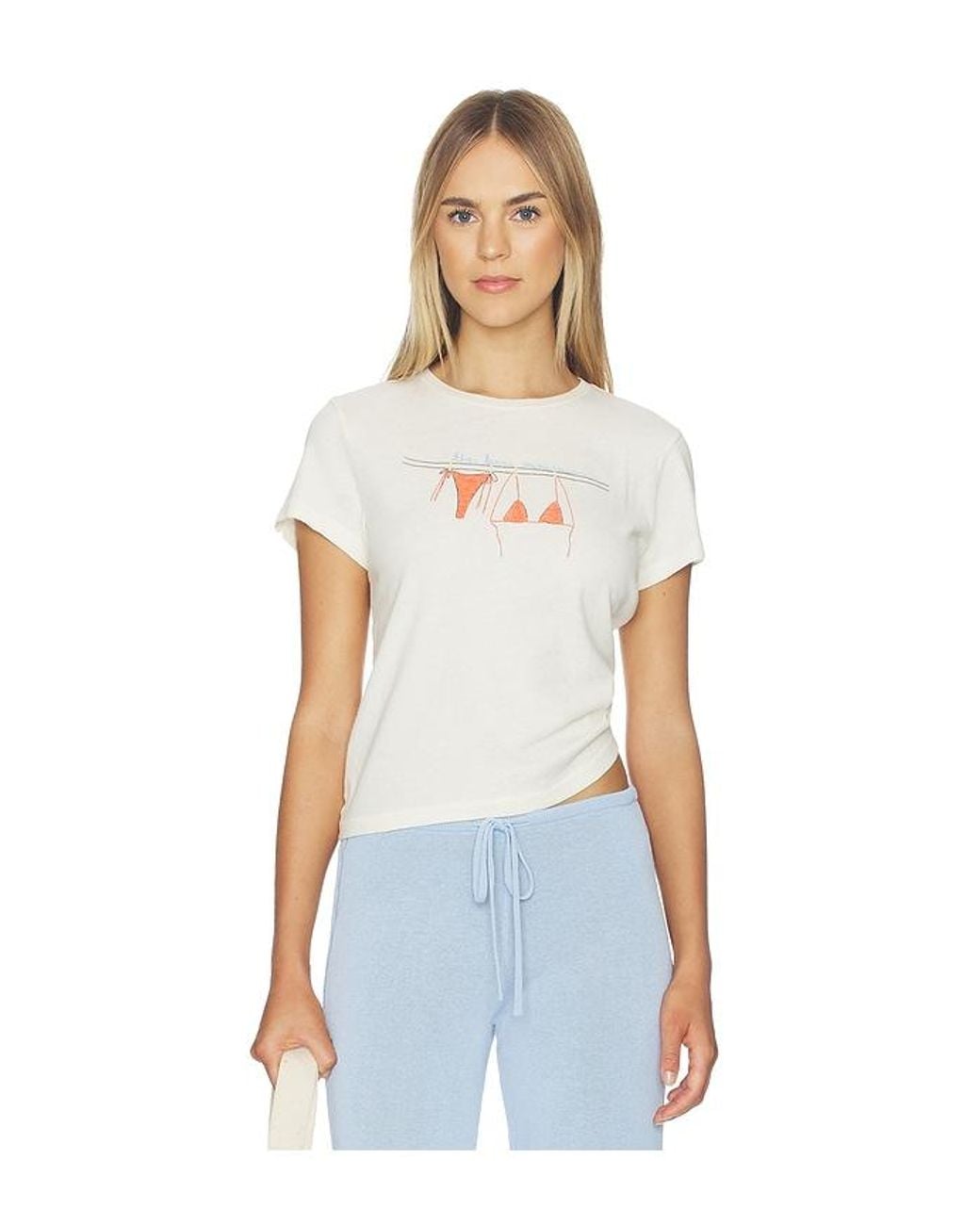 Re/done White Classic Tee Bare Minimum