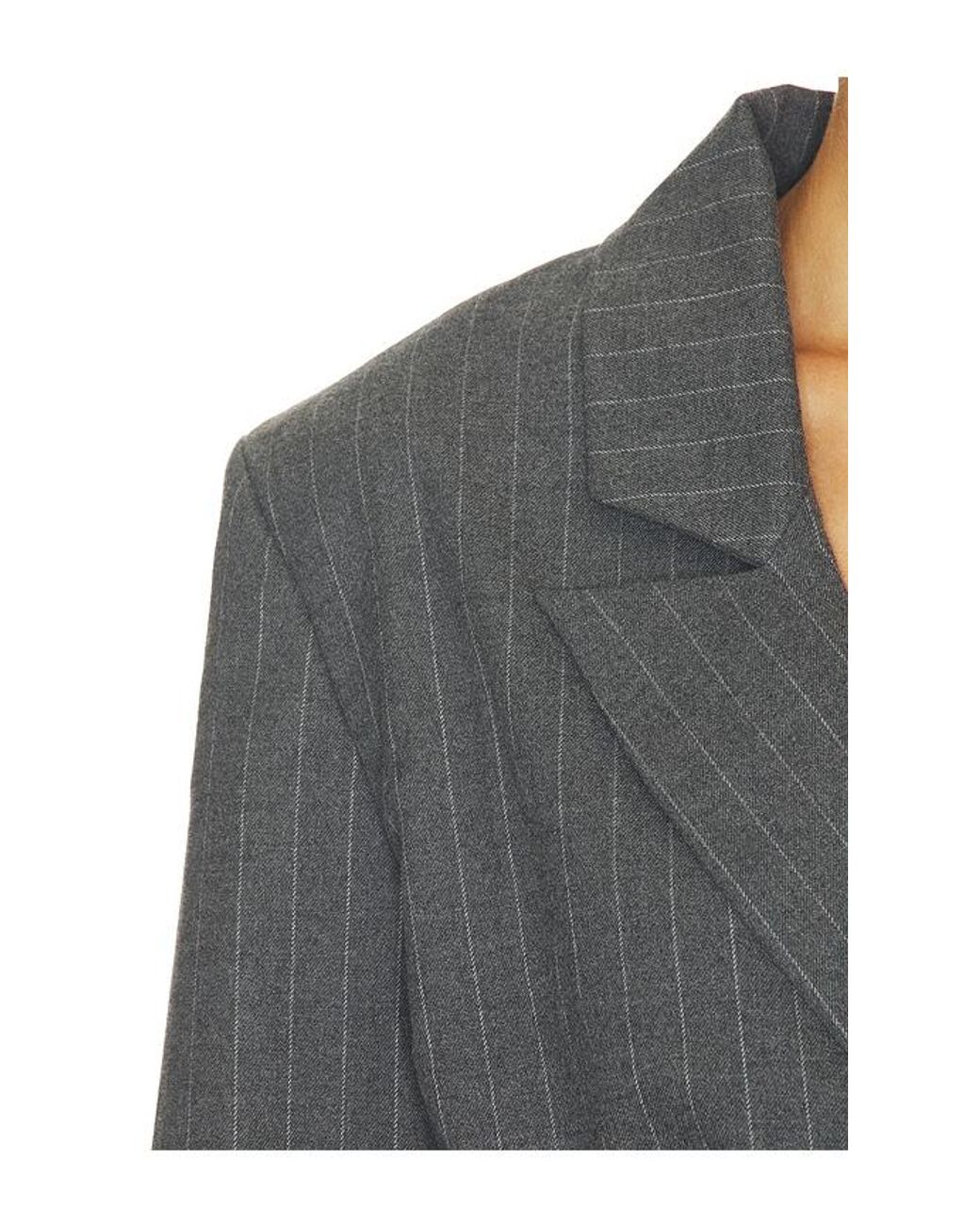 Sans Faff Blue Giulianna Cropped Blazer