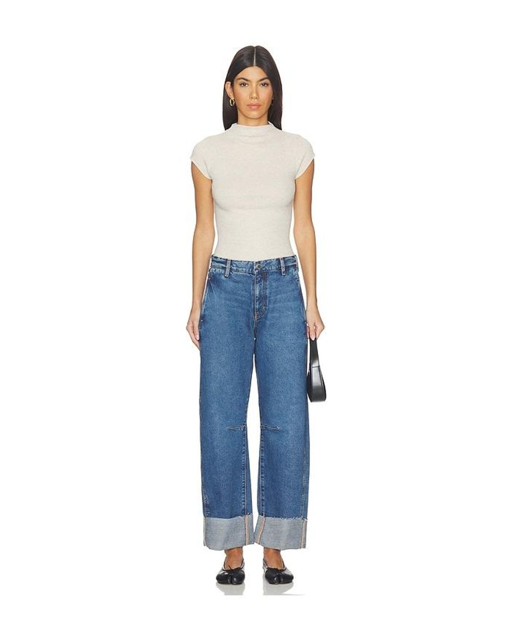 AG Jeans Blue Mercer Barrel Jeans