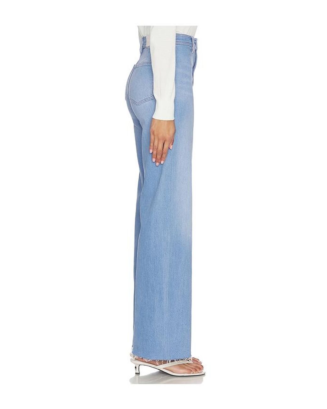 Pistola Blue Penny High Rise Wide Leg Jeans
