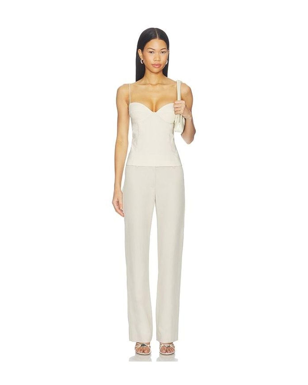 St. Agni White Studio Cami Top