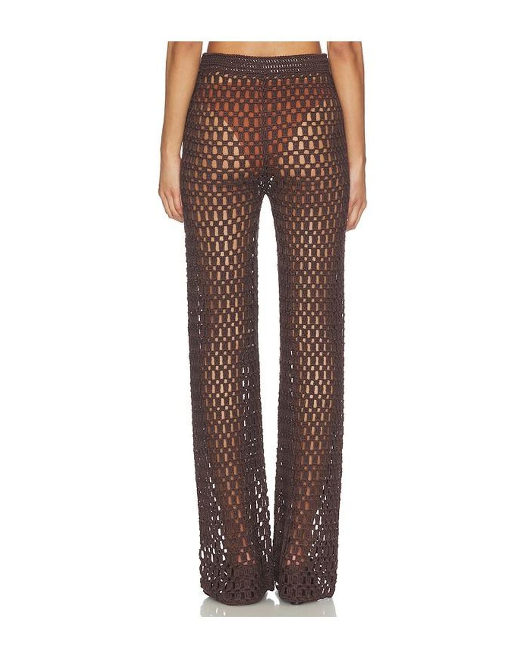 MORE TO COME Brown Rue Pant
