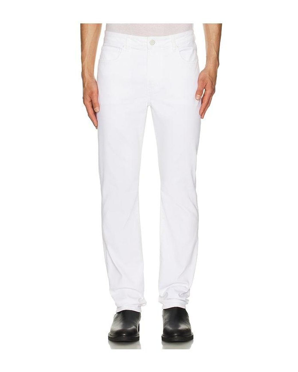 Monfrere White Brando Jeans for men