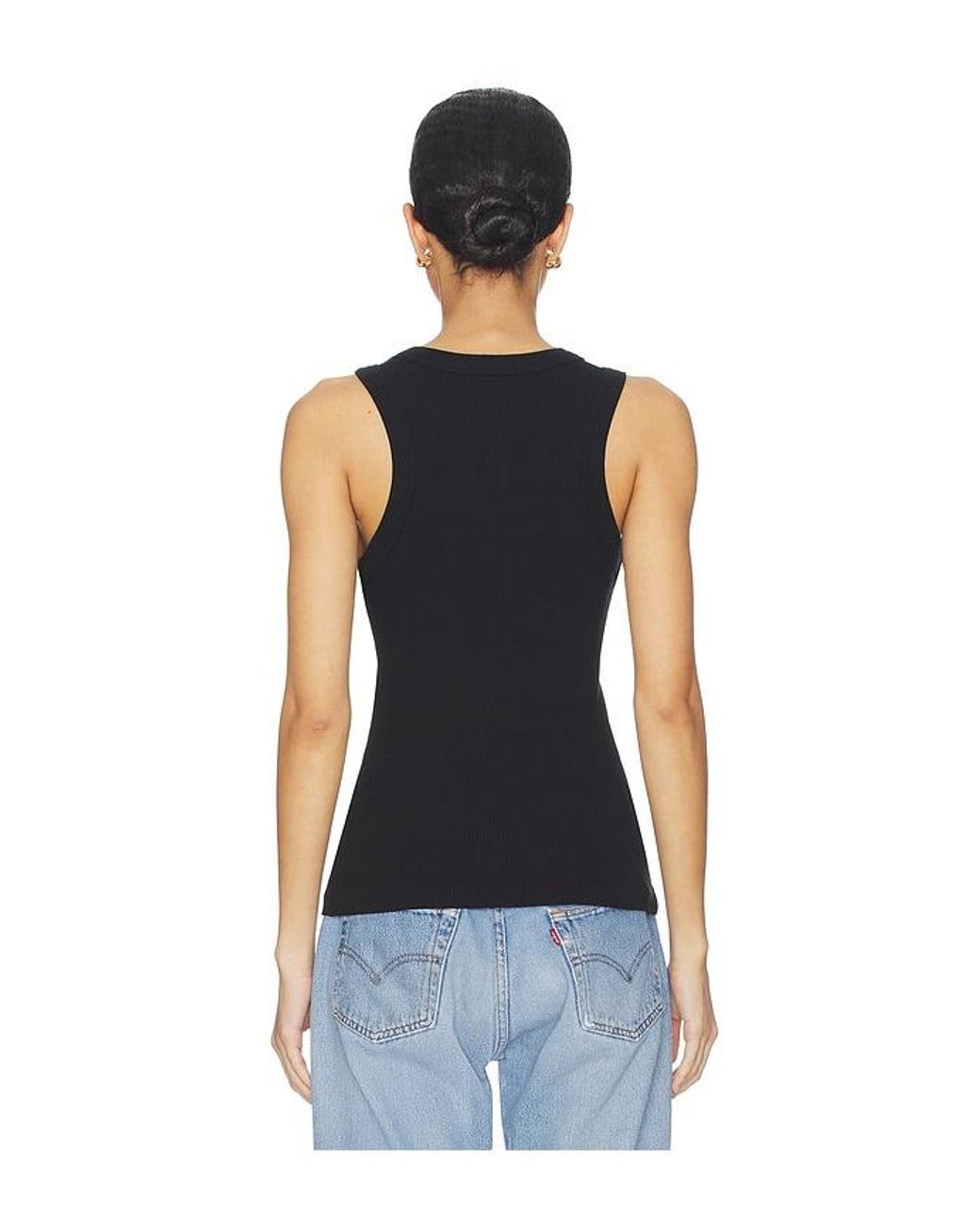 Agolde Blue Leigh Tank Top