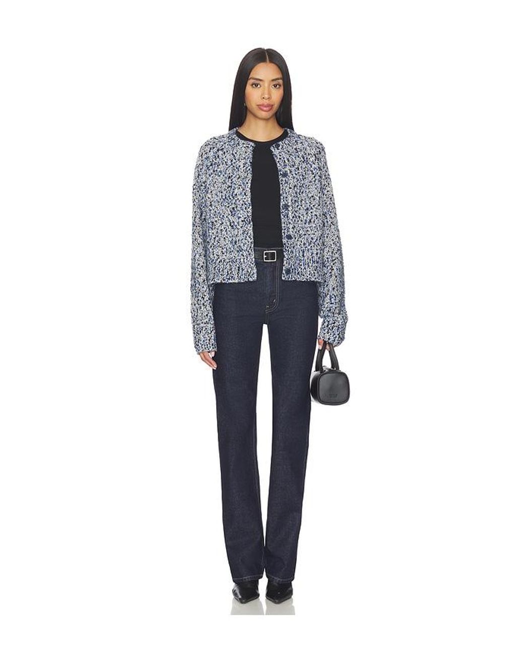 ALIGNE Blue Tania Nep Cardigan