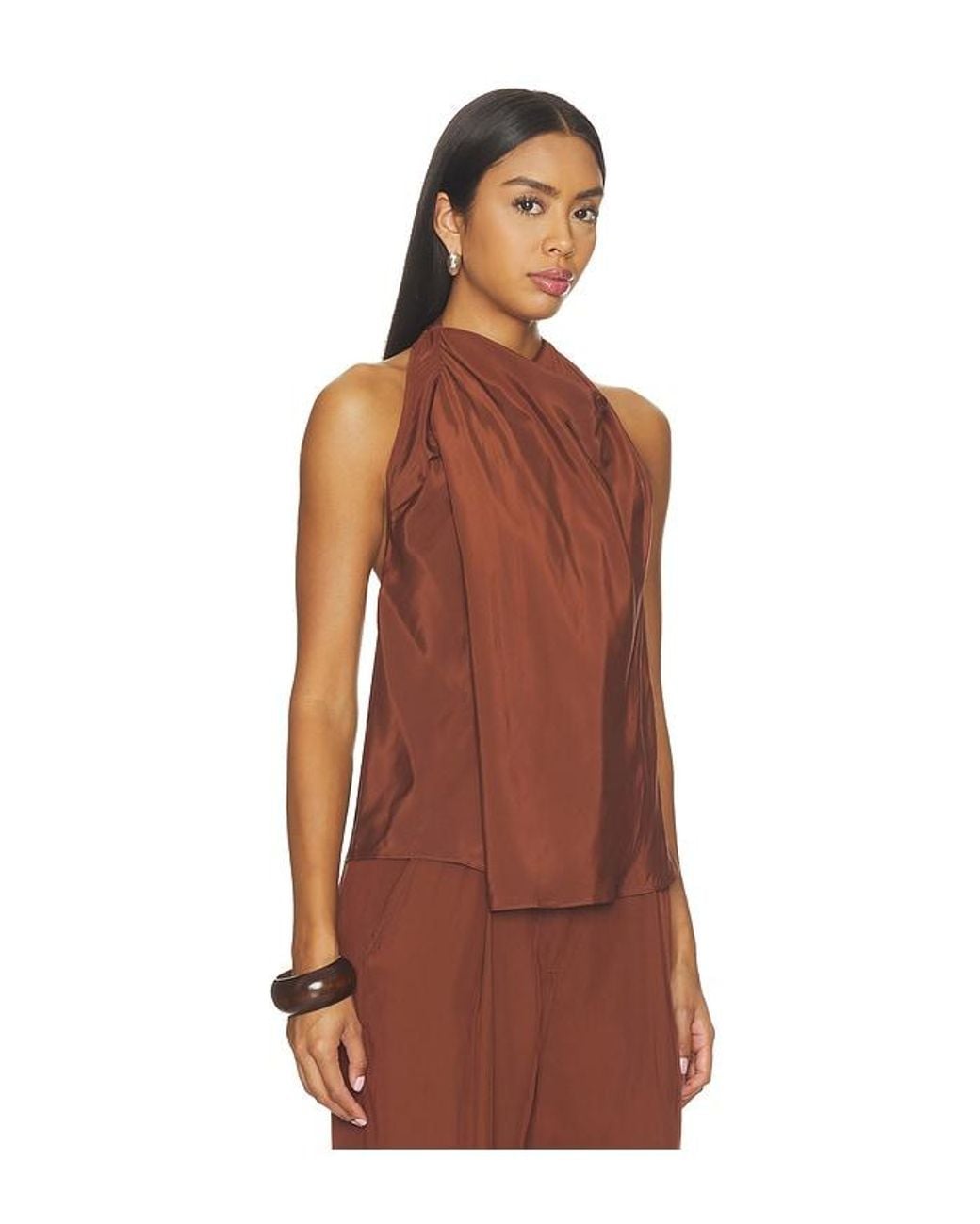 A.L.C. Brown Ada Top