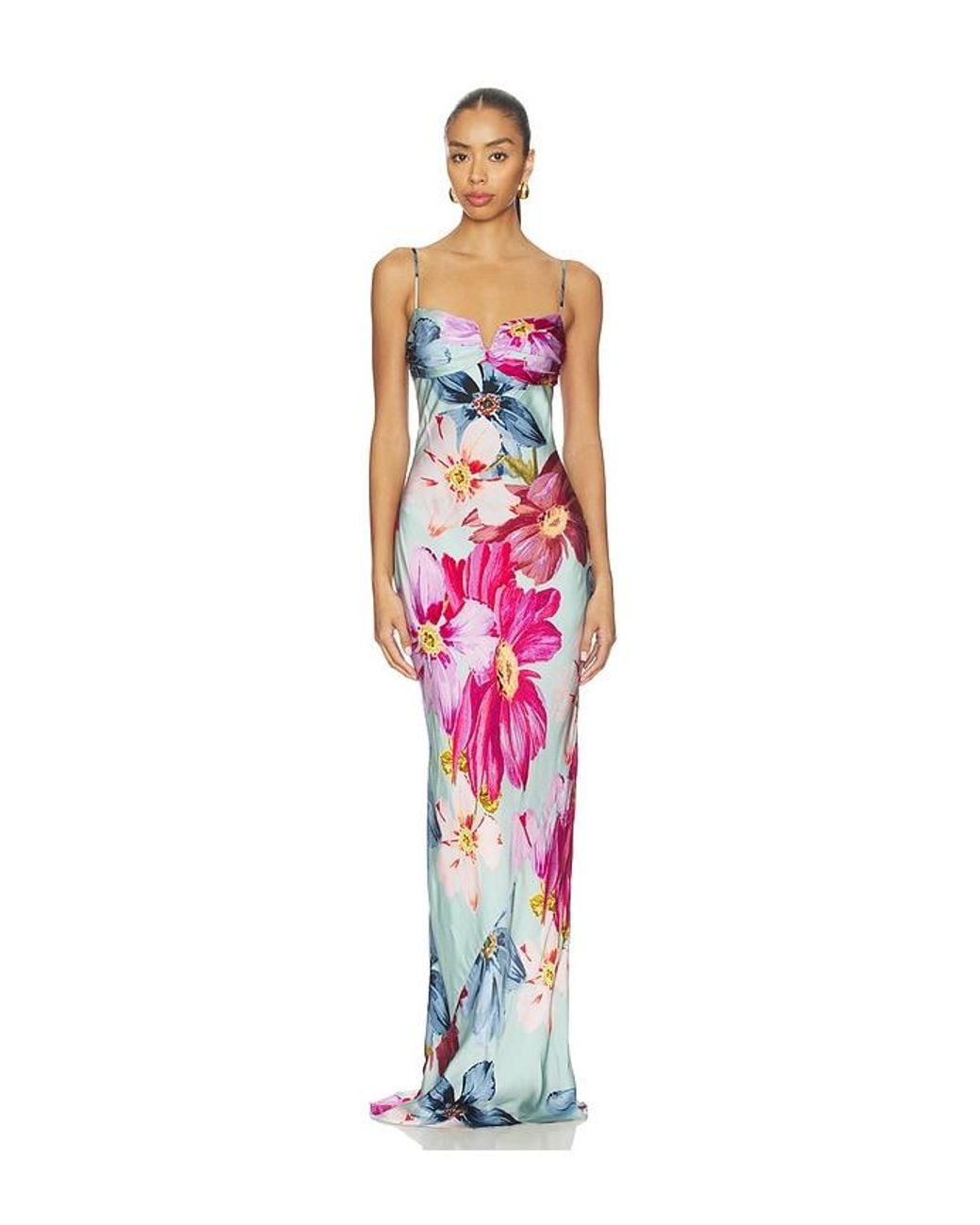 Amanda Uprichard Red Ira Maxi Dress