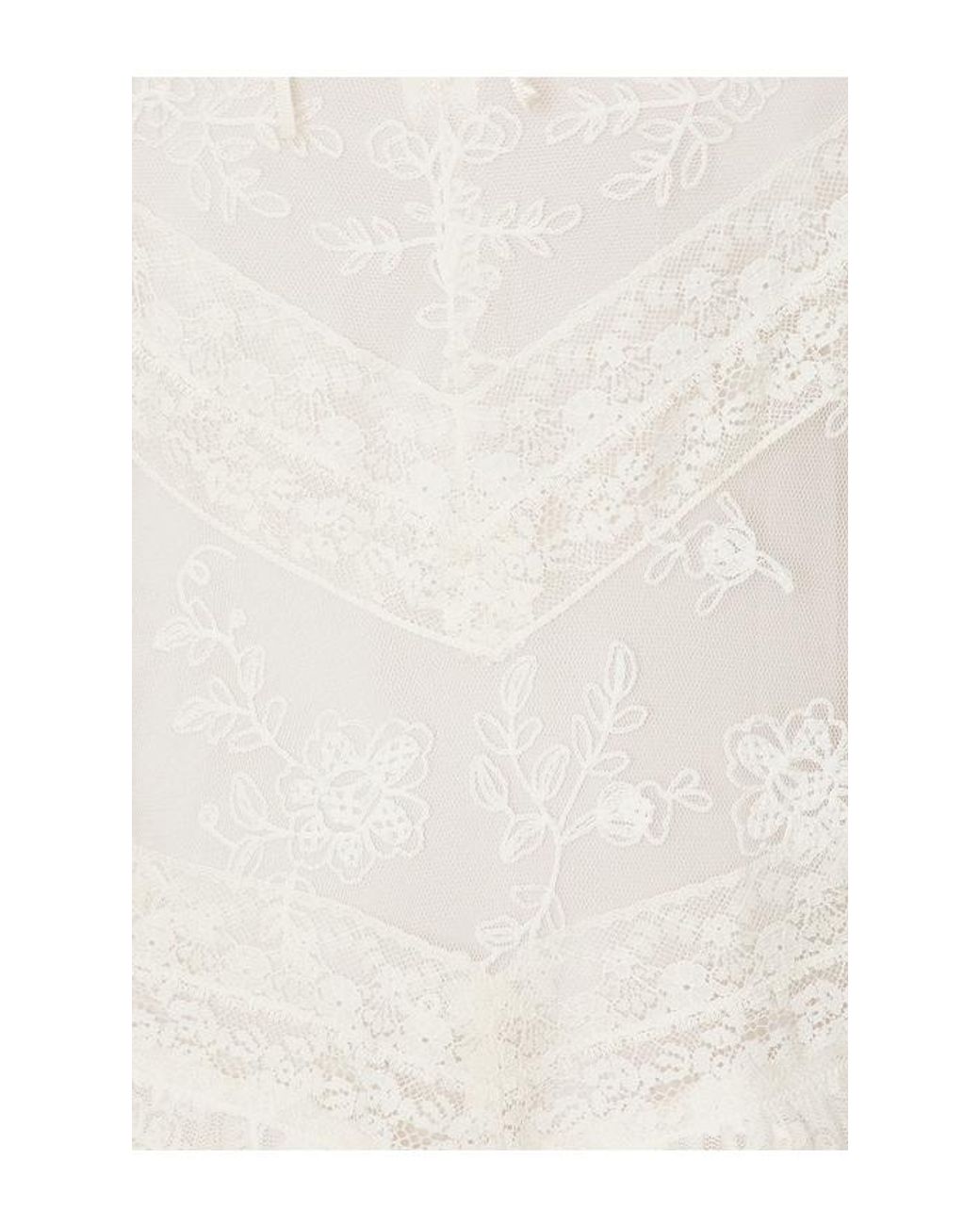 LoveShackFancy White Kleid Beauval