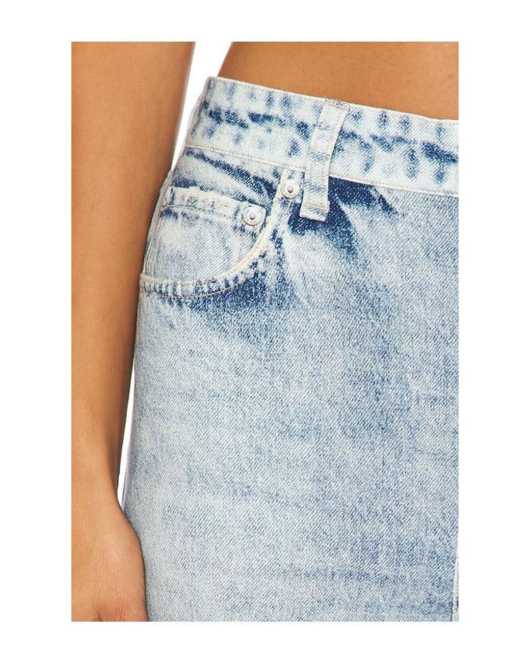 Rag & Bone Blue Miramar Shea High Rise Full Relaxed