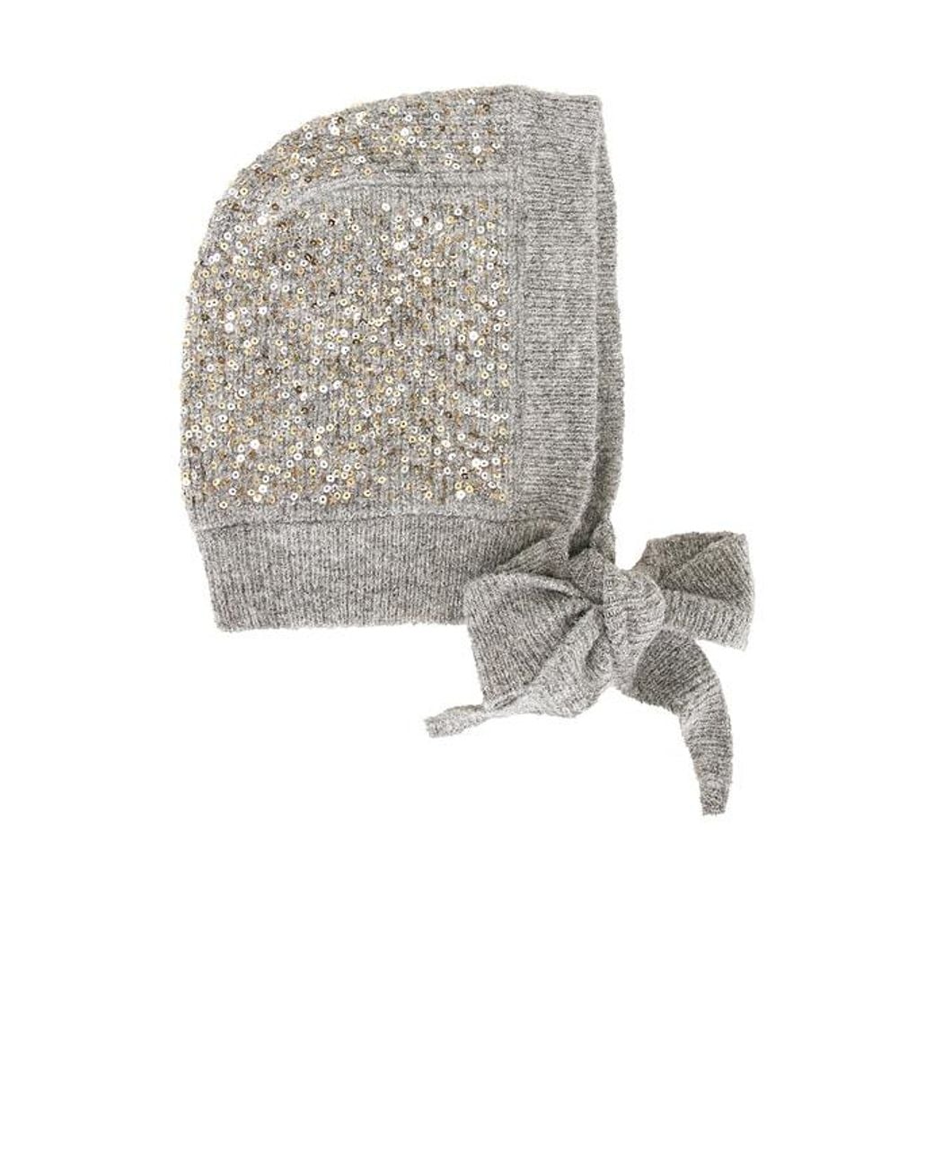 Free People Gray Suki Sparkle Bonnet