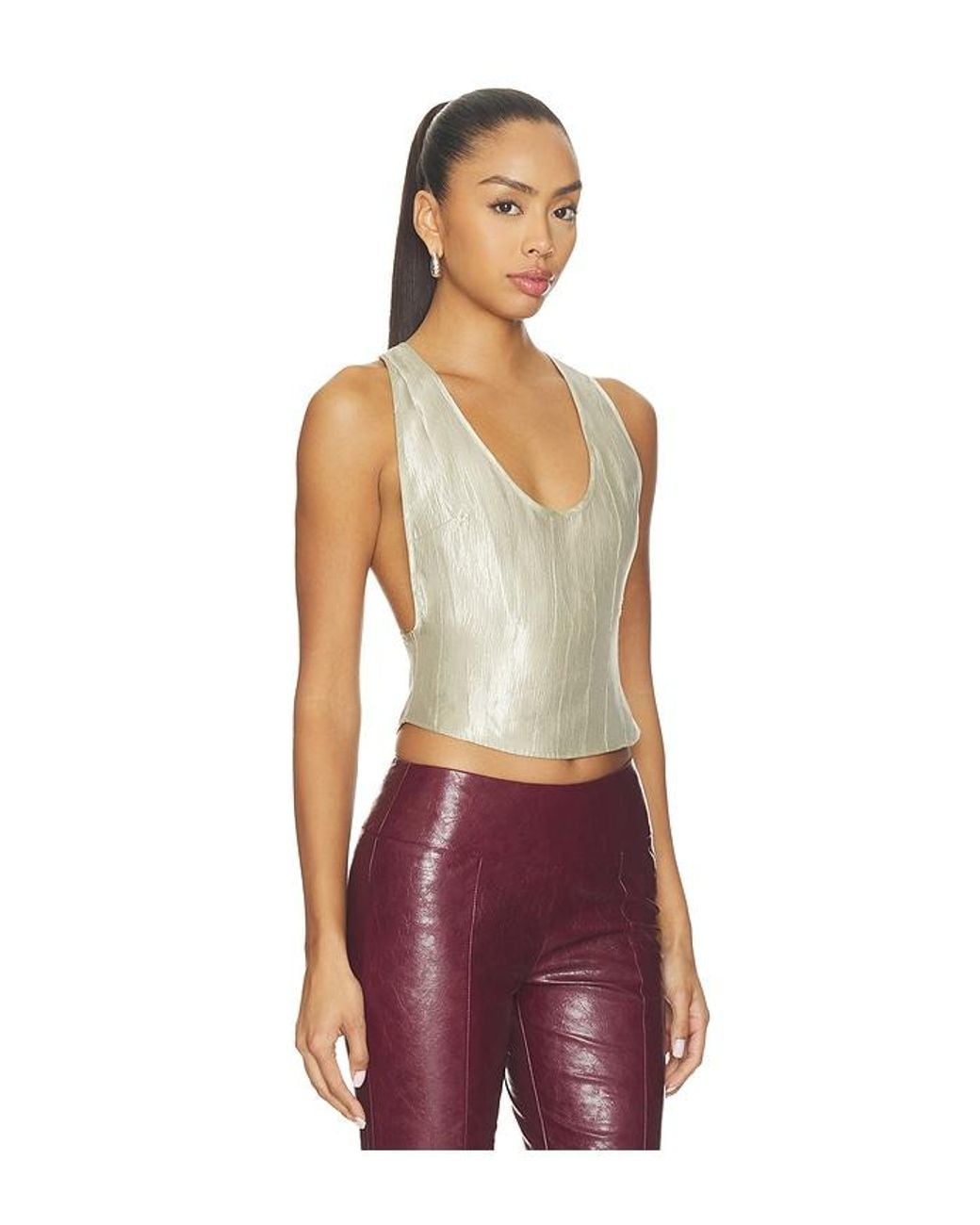 Lioness Red Bare Cami Top