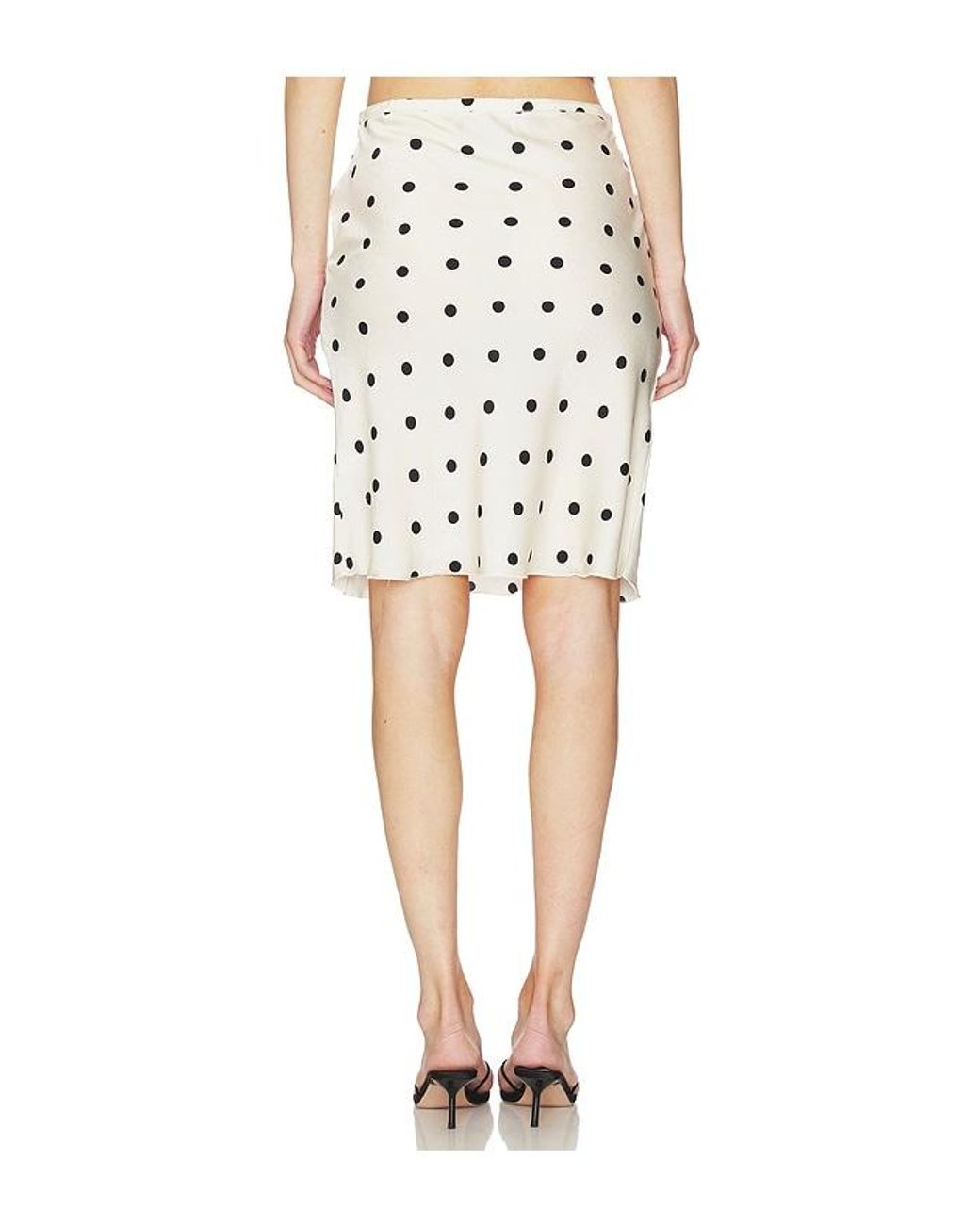 Lioness Black Shoreline Midi Skirt