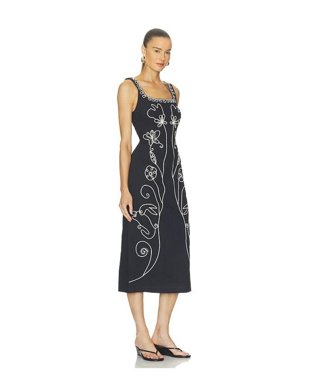 Cleobella Blue Ruxandra Midi Dress
