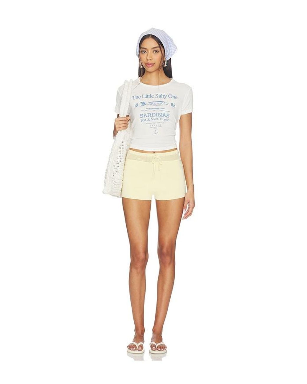 The Laundry Room Natural The Little Salty One Baby Tee