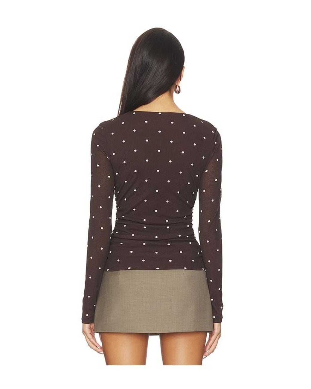 Rails Brown Georgina Top