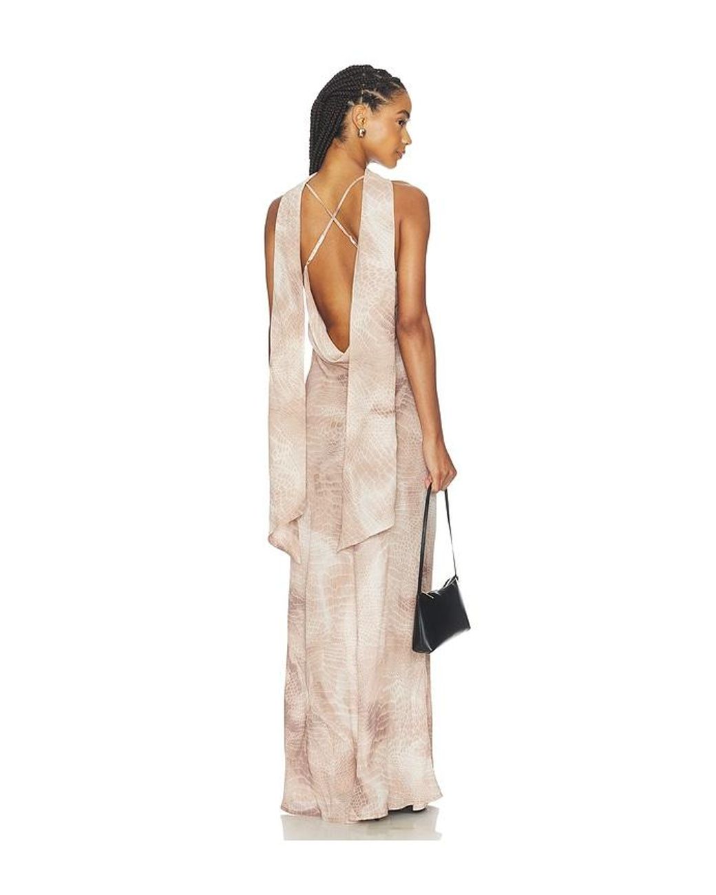 AFRM Natural Cheryl Dress