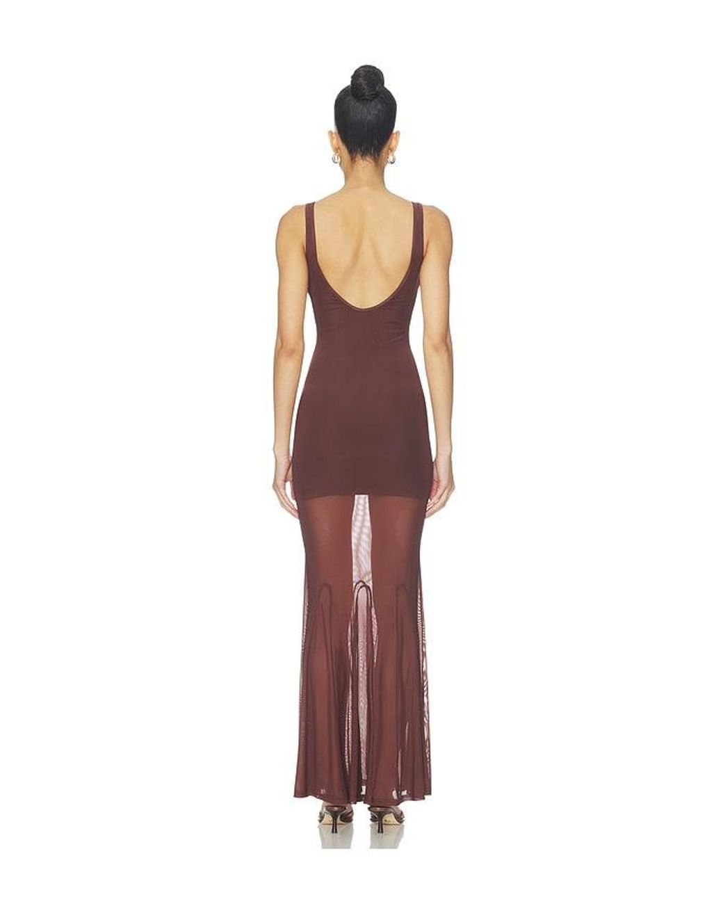 superdown Brown Auli Maxi Dress