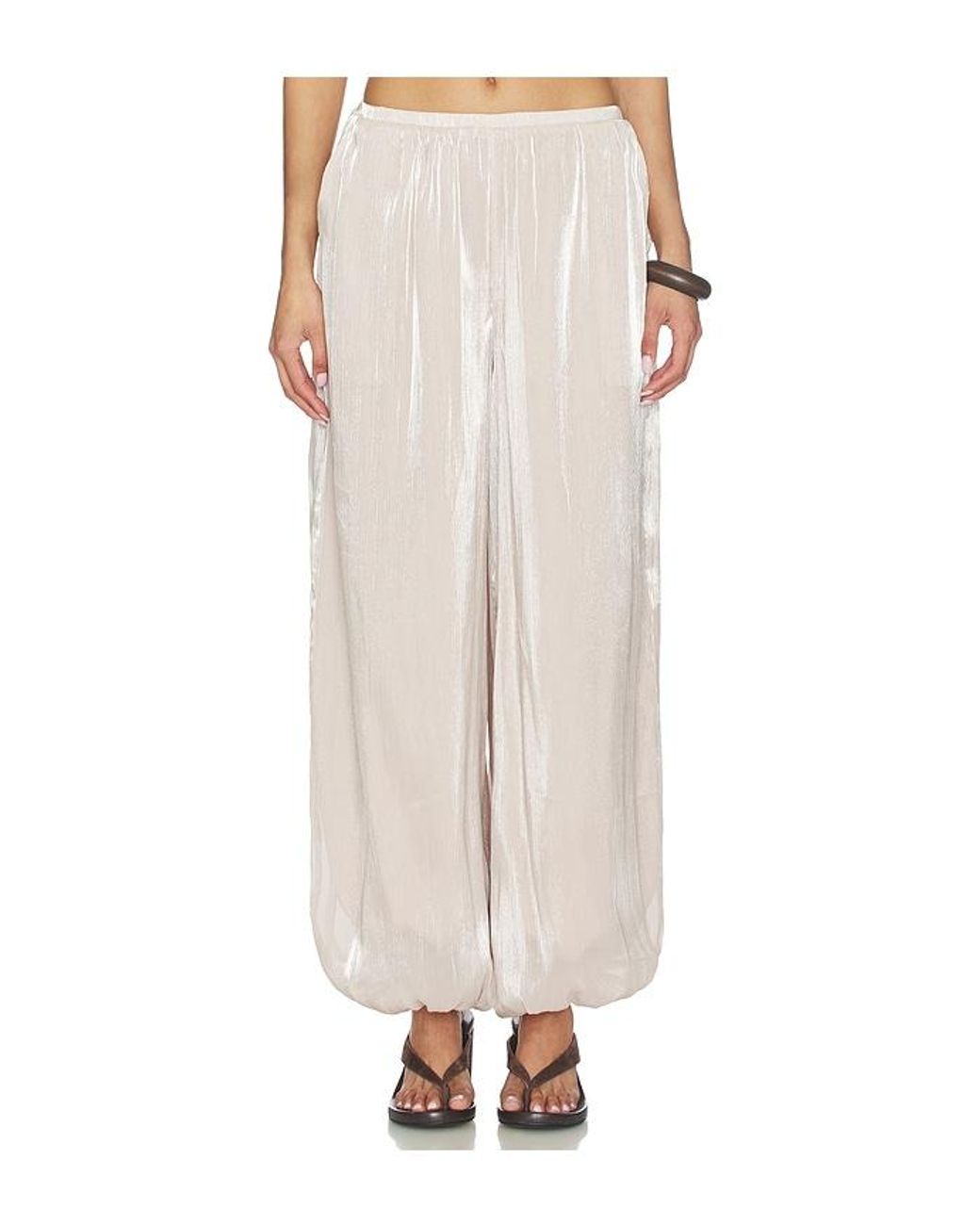 MORE TO COME White Tilly Balloon Pant