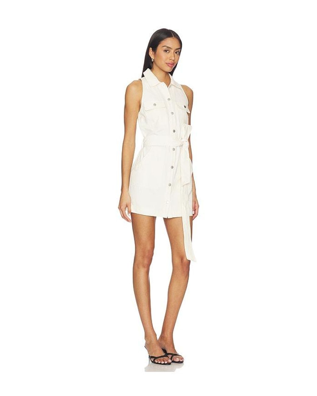 Lovers + Friends White Nelly Mini Dress