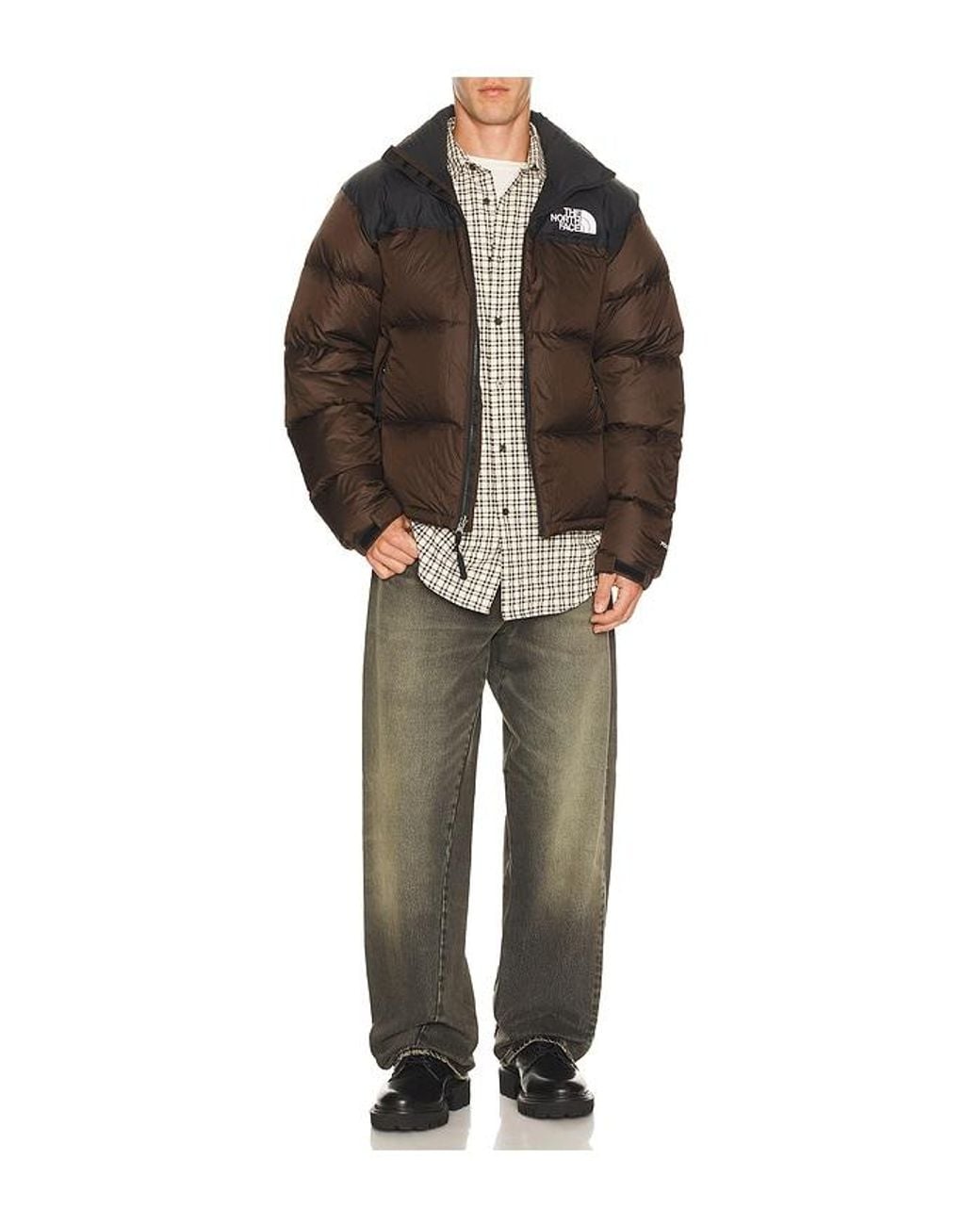 The North Face Brown 1996 Retro Nuptse Jacket for men