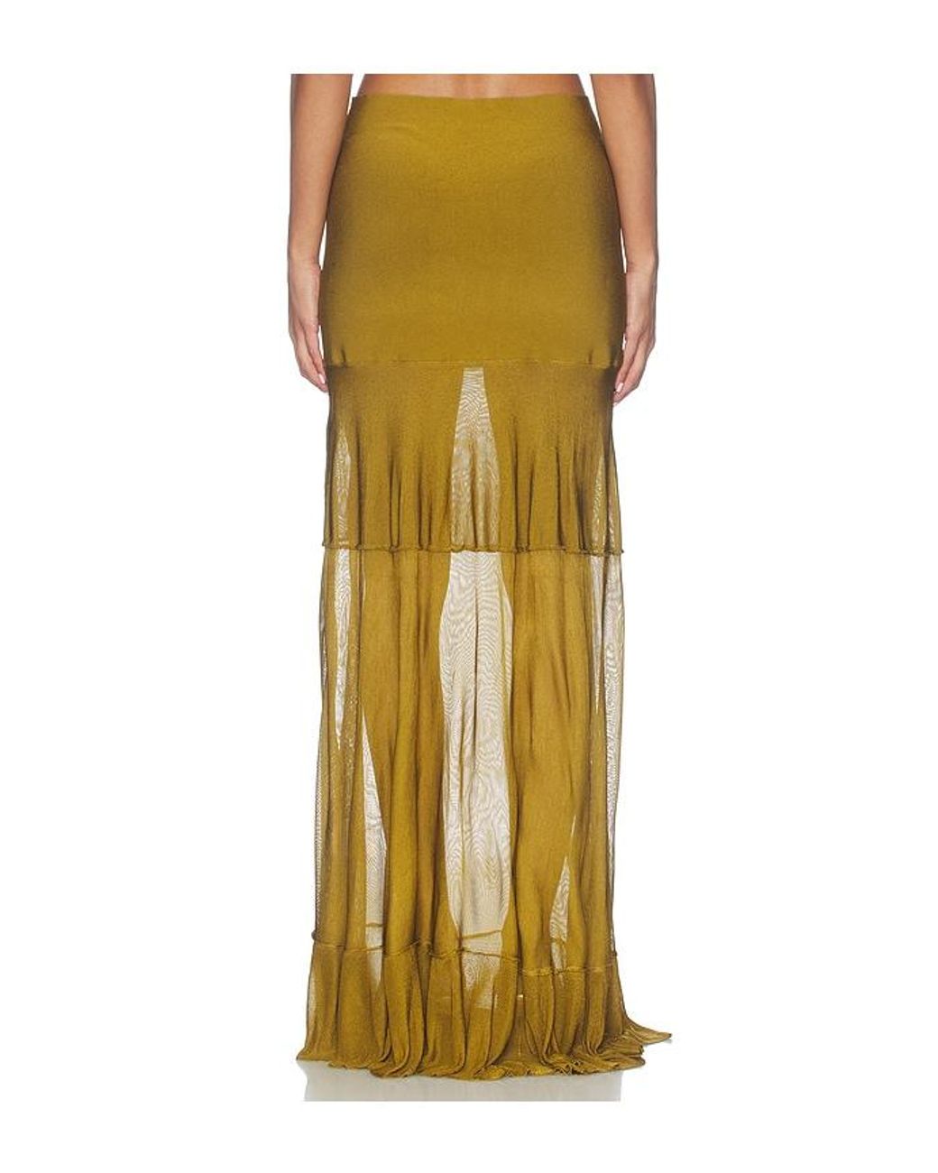 Altuzarra Yellow Gorrell Skirt