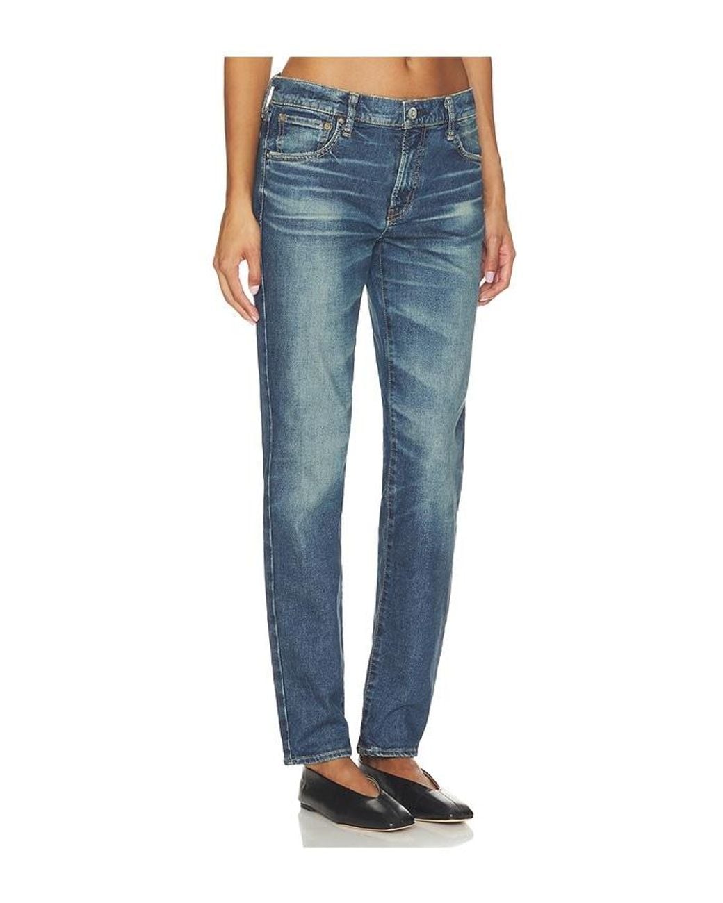 Moussy Blue Glocester Skinny Long Jeans