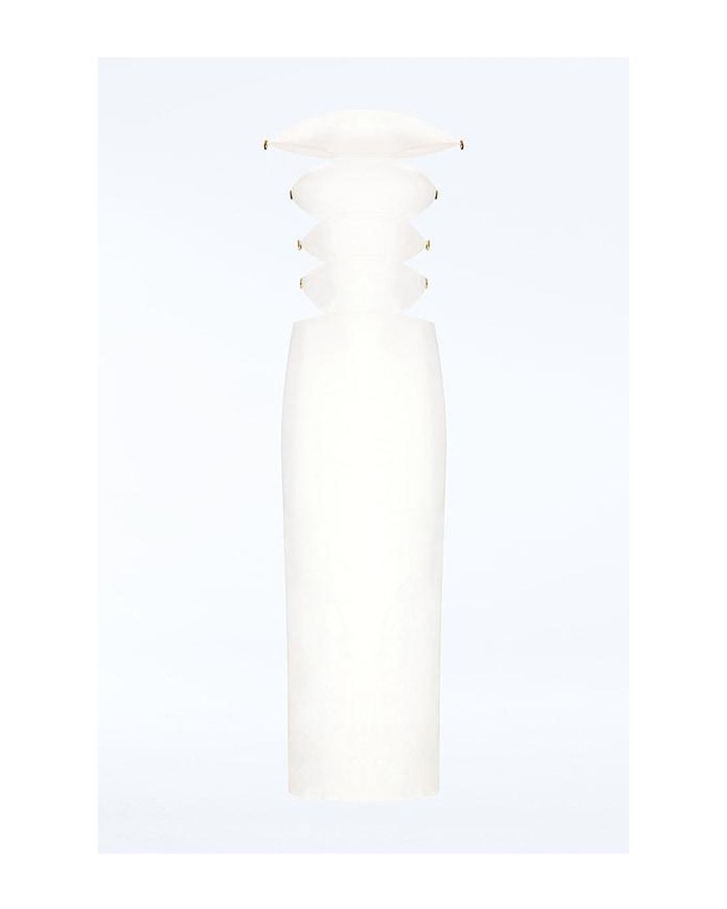 REVOLVE LOS ANGELES White Elettra Maxi Dress