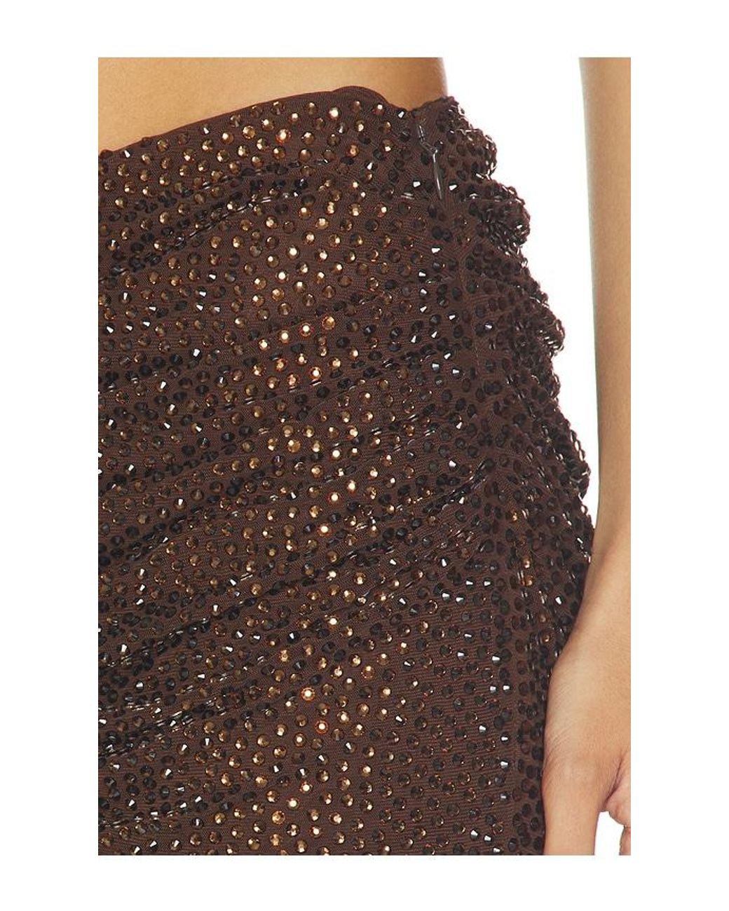 MAY MASHIAH Brown Emmy Skirt