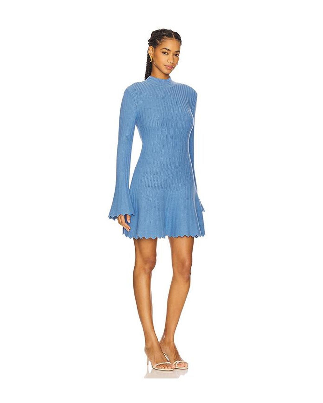 AKNVAS Blue Minikleid Maja