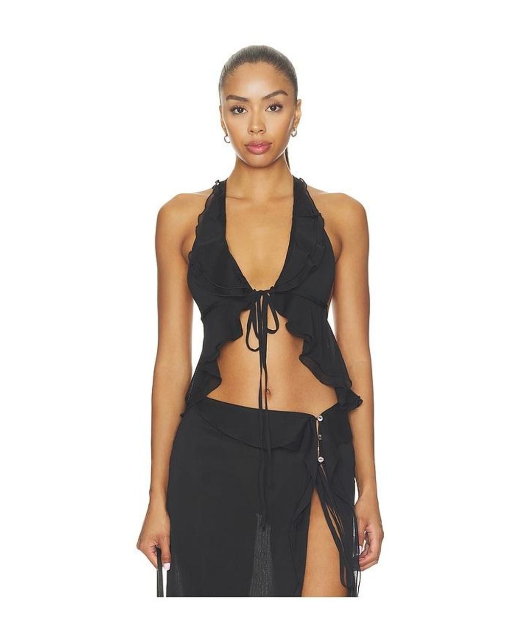 I.AM.GIA Black Portia Top