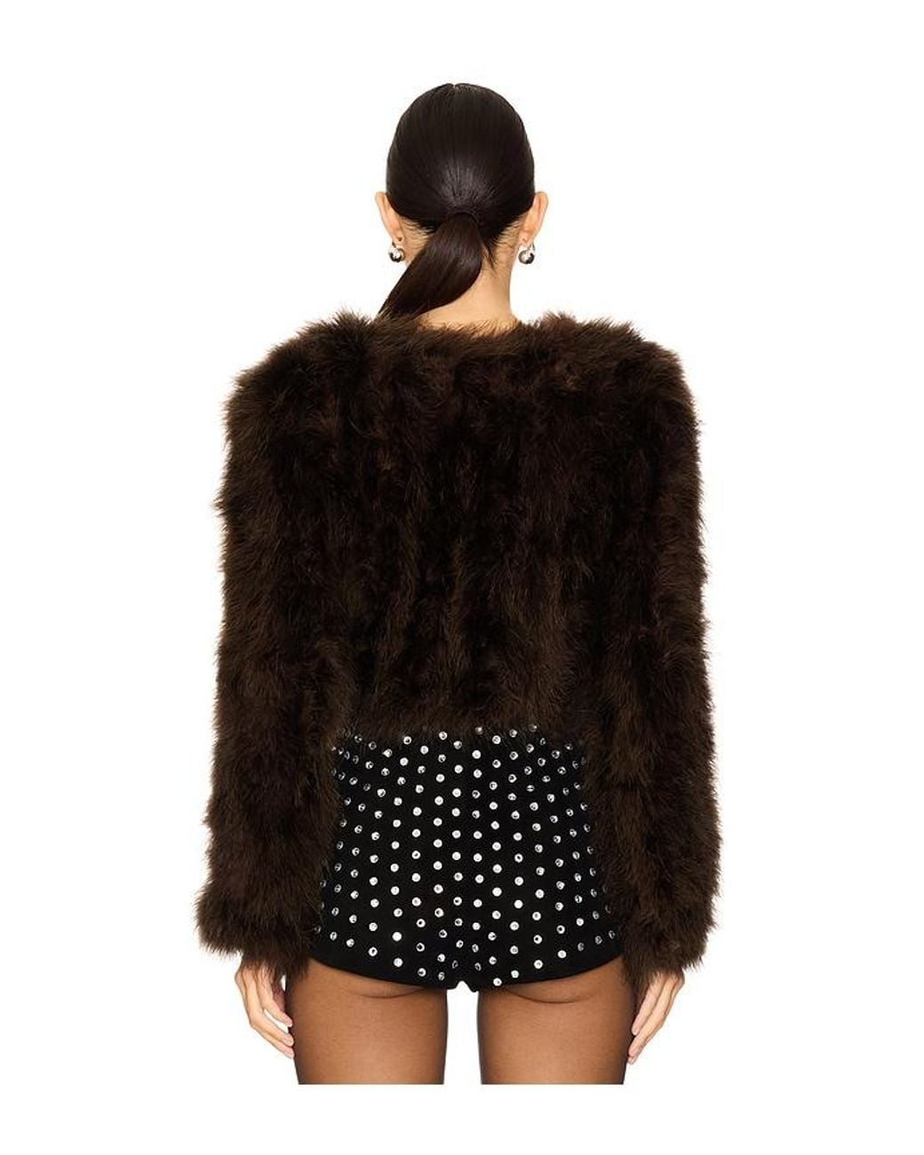 BLOUSON MANHATTAN en Chocolate bubish en coloris Black